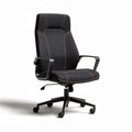 Bureaustoel met verstelbare zithoogte en zwarte stofafwerking 60 x 60 x 120cm